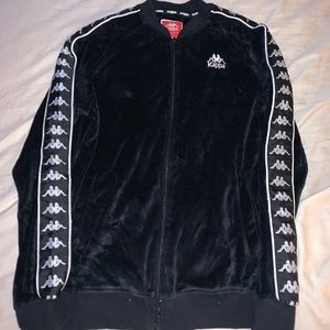 Vintage Kappa Velour Track Jacket